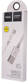 Кабель Hoco X5 X5TYPECWHITE USB - USB type-C 1 м