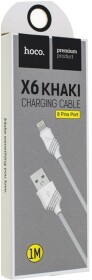 Кабель Hoco X6 X6LIGHTNINGWHITE USB - Apple Lightning 1 м