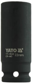 Торцевая головка Yato YT-1042 22 мм 1/2