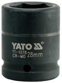Торцевая головка Yato YT-1078 28 мм 3/4
