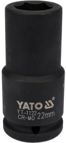 Торцевая головка Yato YT-1122 22 мм 3/4