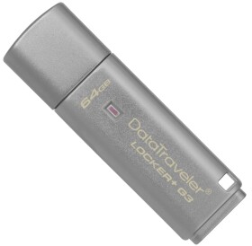Флешка Kingston DataTraveler Locker+ G3 64 ГБ