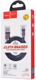 Кабель Hoco U74 U74LIGHTNINGBLACK USB - Apple Lightning 1,2 м