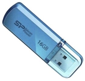 Флешка Silicon Power Helios 101 Blue 16 ГБ