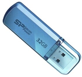 Флешка Silicon Power Helios 101 Blue 32 ГБ