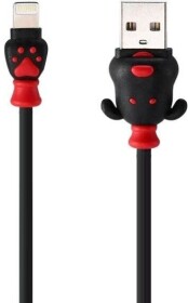 Кабель Remax Dog Styled RC-106IBLACK USB - Apple Lightning 1 м