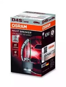 Автолампа Osram Night Breaker Unlimited D4S P32d-5 35 W прозрачная 66440XNB