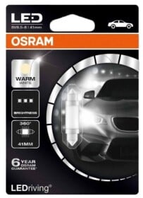 Автолампа Osram LEDriving Premium C5W SV8,5-8 1 W белая 6499WW-01B