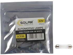 Автолампа Solar T11x36 SV8,5 1 W біла LC336P