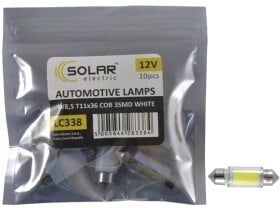 Автолампа Solar T11x36 SV8,5 прозрачная LC338P