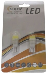 Автолампа Solar T10 W2,1x9,5d жовта LC342B2