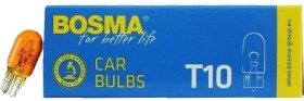 Автолампа Bosma WY5W T10 5 W оранжевая 1987