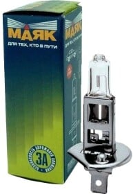 Автолампа Маяк Standard H1 P14,5s 55 W прозора 52120