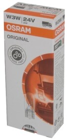 Автолампа Osram Original W3W W2,1x9,5d 3 W прозора 2841-K10SZT