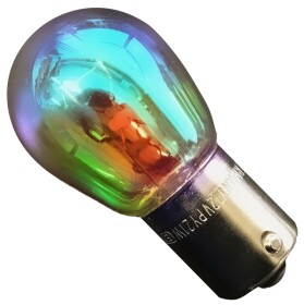 Автолампа VAG PY21W прозрачно-голубая N10256402