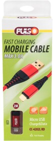 Кабель Pulso CC-4202LRD USB - Apple Lightning 2 м
