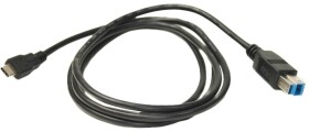 Кабель PowerPlant KD00AS1275 USB type-B - USB type-C 1,5 м