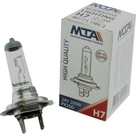Автолампа MTA H7 PX26d 100 W прозора 80721HBC1