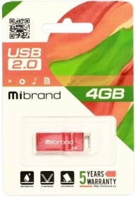 Флешка Mibrand Chameleon 4 ГБ MI20CH4U6R