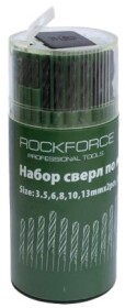 Набор сверл Rockforce спиральных по металлу RF-924U16 16 шт.