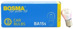 Автолампа Bosma BA15s 21 W белая 0276