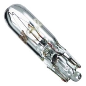 Автолампа Tungsram Miniature Standard W2x4,6d 2 W прозора 91605