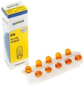 Автолампа Narva WY5W W2,1x9,5d 5 W помаранчева 171693000
