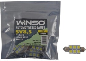 Автолампа Winso T11x36 SV8,5 127440