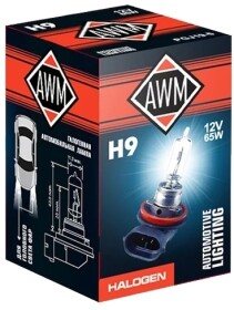 Автолампа Awm H9 PGJ19-5 65 W прозрачная 410300012