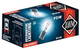 Автолампа Awm P21W BA15s 21 W прозрачная 410300006