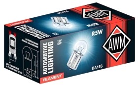 Автолампа Awm R5W BA15s 5 W прозрачная 410300010