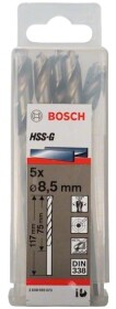 Набір свердл Bosch спіральних по металу 2608595073 8.5 мм  5 шт.
