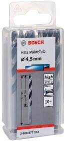 Набір свердл Bosch спіральних по металу 2608577213 4.5 мм 10 шт.