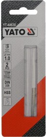 Набір свердл Yato спіральних по металу YT-44630 1 мм 2 шт.