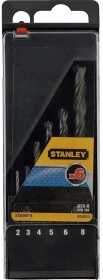Набір свердл Stanley спіральних по металу STA56010-QZ 2-8 мм 6 шт.