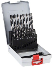 Набор сверл Bosch спиральных по металлу 2608577351 1-10 мм 19 шт.