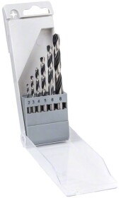 Набір свердл Bosch спіральних по металу та дереву 2608577346 2-8 мм 6 шт.