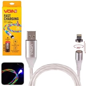 Кабель Voin VL-1601LRB USB - Apple Lightning 1 м