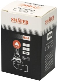 Автолампа Shafer HB4 P22d 55 W прозора SL1015