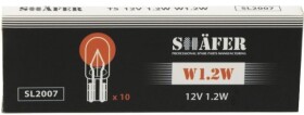 Автолампа Shafer W1,2W W2x4,6d 1,2 W прозрачная SL2007