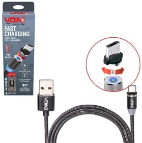 Кабель Voin MC-2301MBK USB - Micro USB 1 м