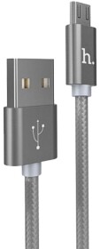 Кабель Hoco X2 X2MICRO1MSILVER USB - Micro USB 1 м