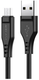 Кабель Acefast AFC309B USB - Micro USB 1,2 м