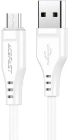 Кабель Acefast AFC309W USB - Micro USB 1,2 м