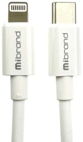 Кабель Mibrand MIDC17TLW Apple Lightning - type-C 1 м