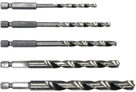 Набір свердл STHOR спіральних по металу 21650 4-10 мм 5 шт.