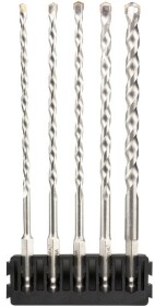 Набор сверл DeWALT спиральных по металлу, бетону и дереву DT70830 4-8 мм 5 шт.