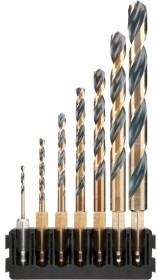 Набір свердл DeWALT спіральних по металу Black&Gold DT70831 2-10 мм 7 шт.