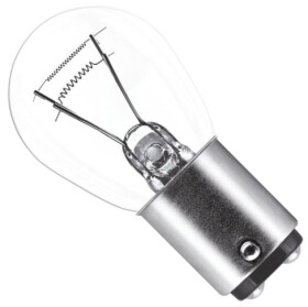 Автолампа Osram P21/5W BAY15d 21 W прозрачная 7537K10SZT
