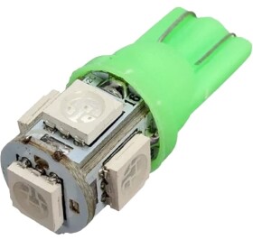 Автолампа AllLight T10 W2,1x9,5d 0,45 W t10055050green